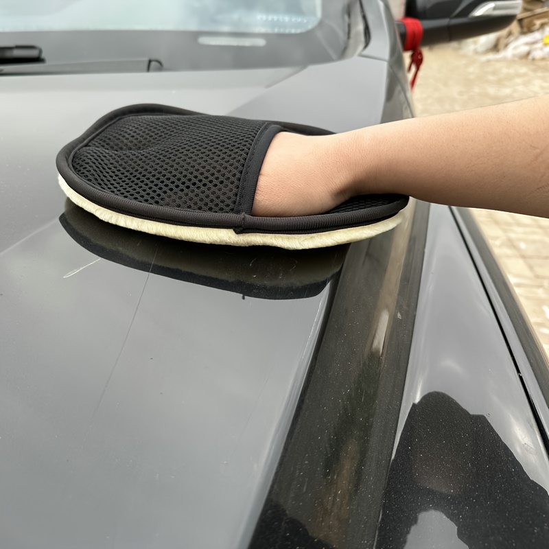 4 шт. варежки из микрофибры дл – обзор и цена Car Detailing Wash Mitt Microfiber Wool