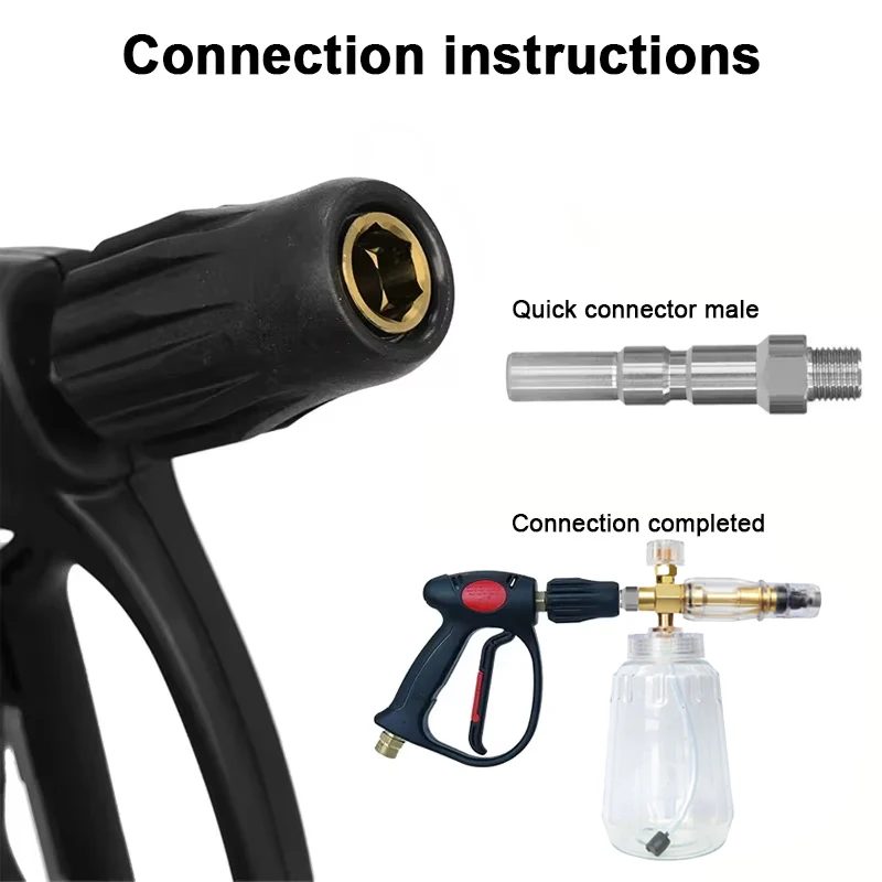 Пеногенератор для мойки под да – обзор и цена Foam Cannon Pressure Washer Wide Mouth