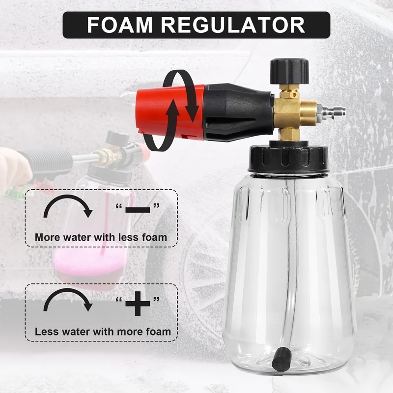 Мощный регулируемый пеногенера – обзор и цена Foam Cannon Pressure Washer Wide Mouth