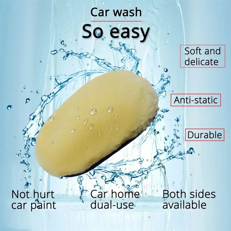 Многофункциональные прочные пе – обзор и цена Car Detailing Wash Mitt Microfiber Wool